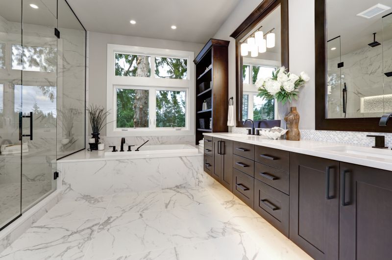 Expansive Master Bathroom Designs